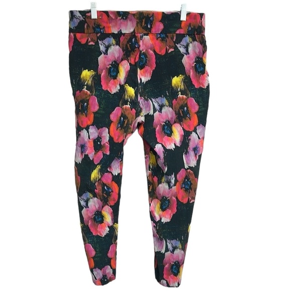 Soft Surroundings Floral Ankle Pants - Picture 3 of 6